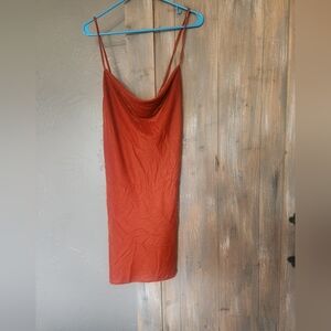 Asos Velvet Strappy Mini Slip Dress